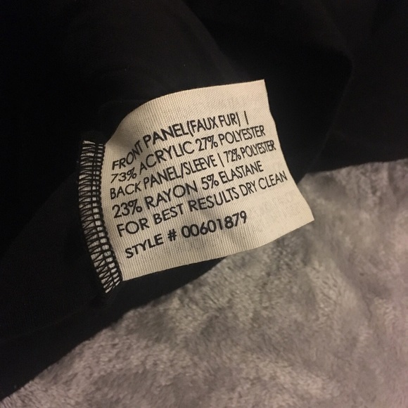 Club Monaco Faux Fur Sweatshirt - Picture 4 of 4